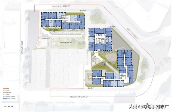 商業街區：英國.曼徹斯特.KAMPUS街區