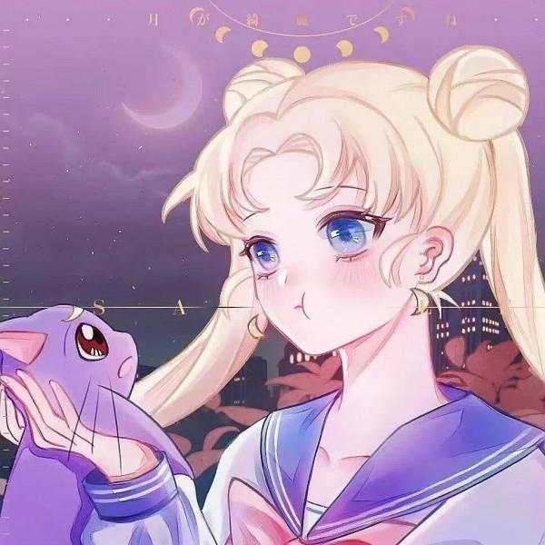 一些高質量卡通動漫頭像，男頭女頭