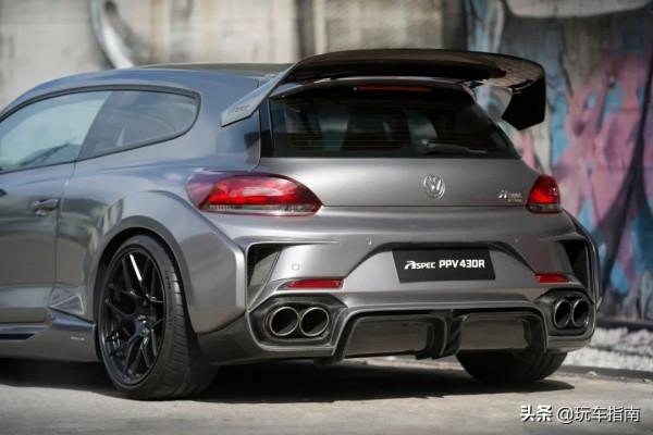 大眾最美雙門轎跑尚酷全面進化，改裝寬體達430匹風靡全球