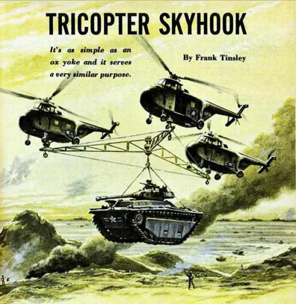 一組50年代對未來裝備的設想圖 一組50年代對未來裝備的設想圖