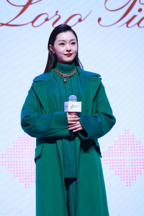 綠色的宋軼，彰顯貴族風範