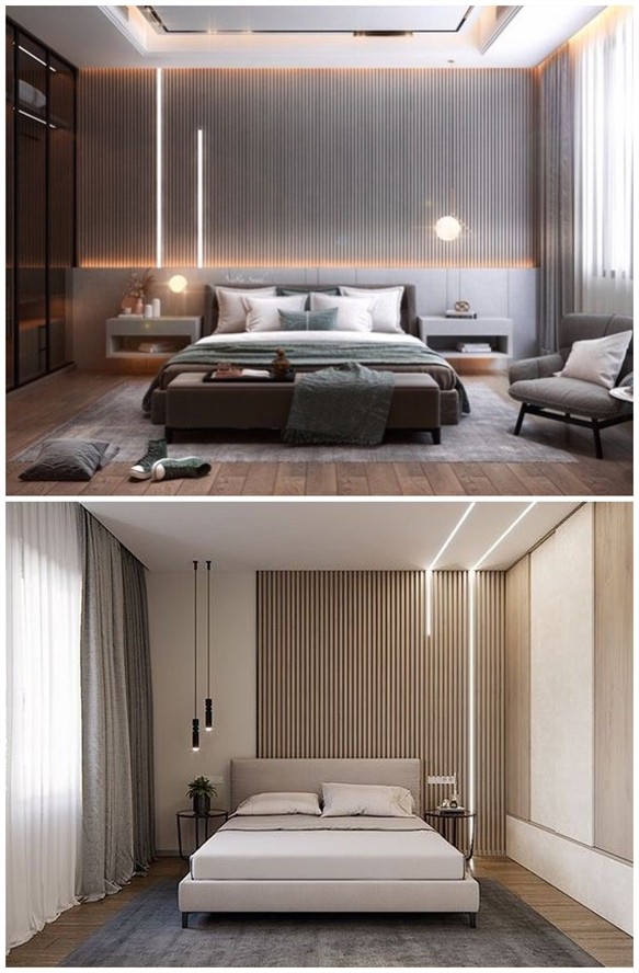 床頭裝燈帶，雖花不了幾個錢，但有跟沒有，室內效果卻是天壤之別