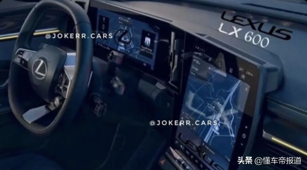 新車|疑似新一代雷克薩斯LX內飾、實車洩露,10月14日全球首發 新車|疑似新一代雷克薩斯LX內飾、實車洩露,10月14日全球首發