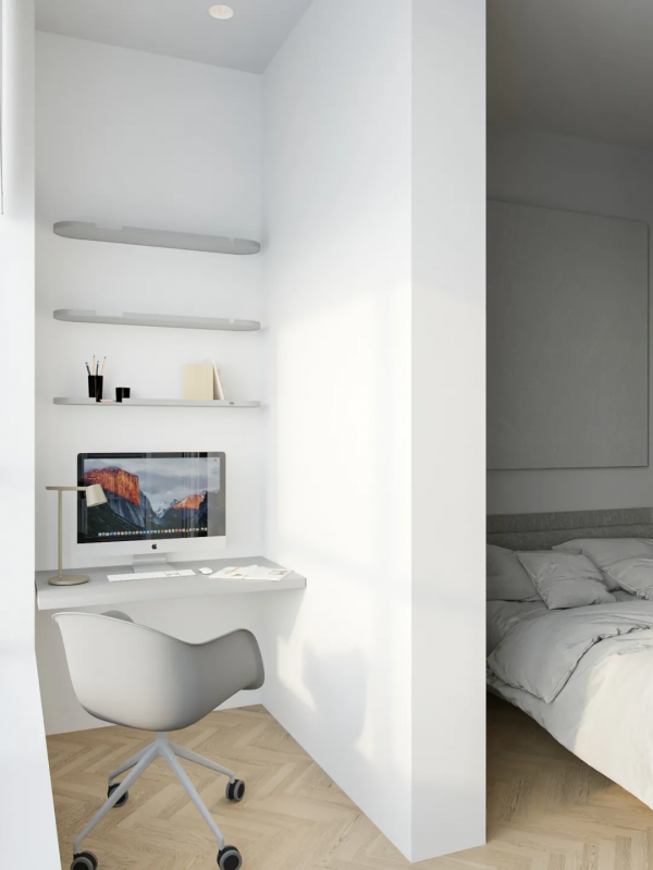 一對年輕夫婦的家，85㎡複式，簡雅純粹的格調