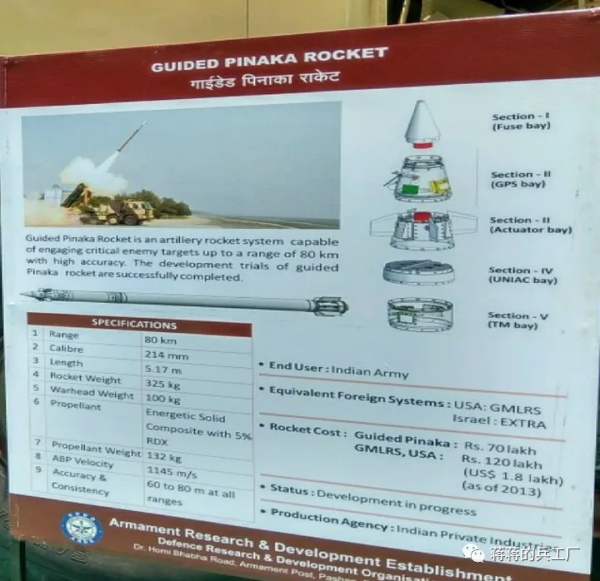 印度皮納卡-ER增程火箭炮測試成功，竟然剛開始使用自研引信