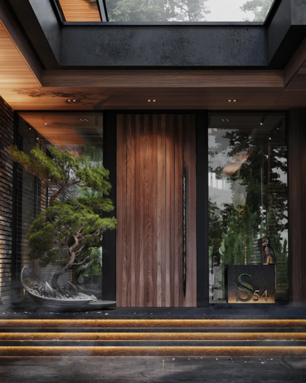 900㎡，大膽的奢華風