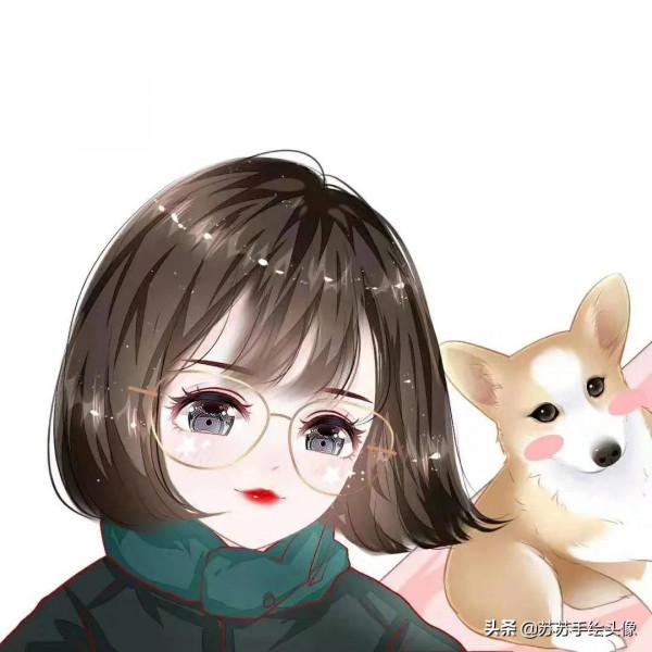 換個頭像吧，甜美可愛的女生動漫頭像，網友紛紛點贊