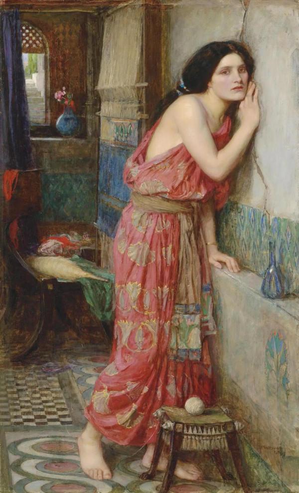 英國著名畫家沃特豪斯畫作集欣賞（四）