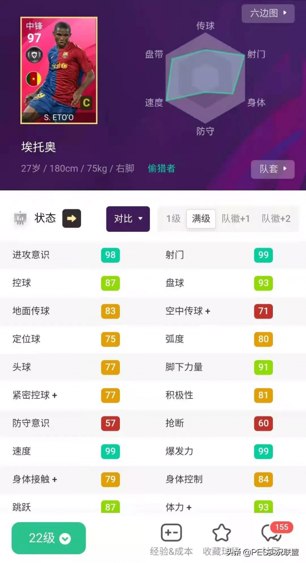 升黑降金實錘！新增時刻卡納瓦羅&amp;埃託奧！實況足球更新速遞