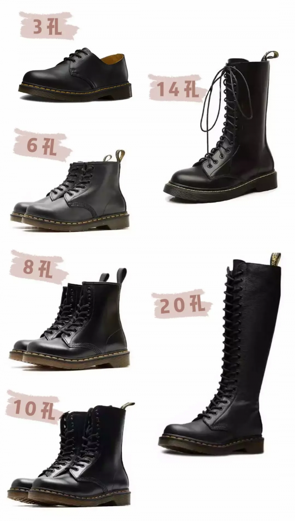 時髦炸了，一雙馬丁靴，輕鬆搞定多種穿搭