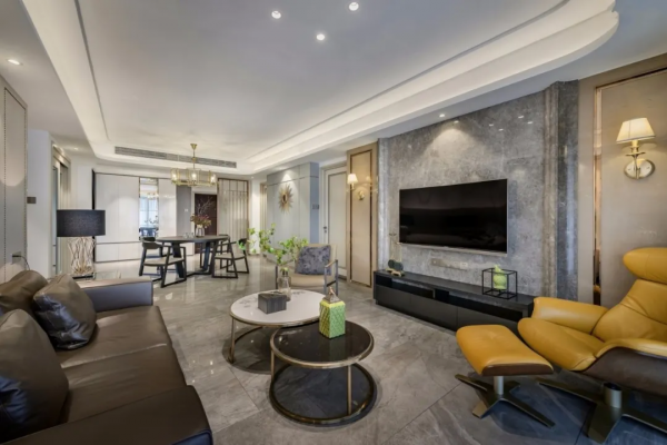 大理石背景牆成為當代年輕人的首選，氣質真的不錯