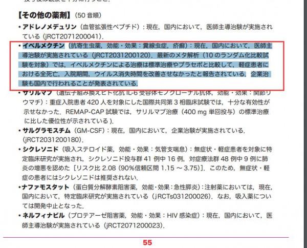 8月13日東京都醫學會將伊維菌素列入緊急使用藥品清單？謠言