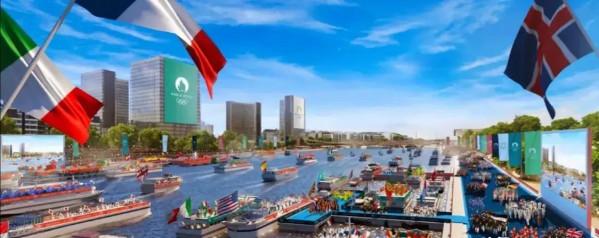 河上辦奧運，巴黎要與北京奧運開幕式拼一拼