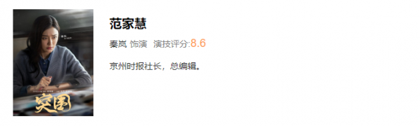 《突圍》女演員演技排行：閆妮表現不如新人，張萌意外出彩