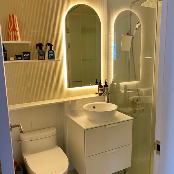 我有經濟實力也想住大平層，像這對新婚夫妻一樣，打通4房只留1房