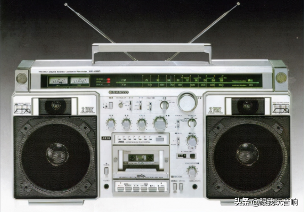 三洋 M-X920 老式立體聲盒式錄音機音箱