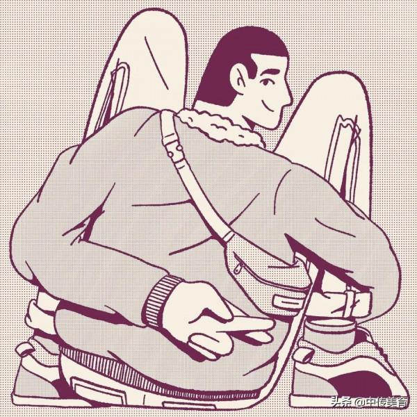 獨特的“人物速寫”，人物的動態畫得很誇張，你喜歡這種效果嗎
