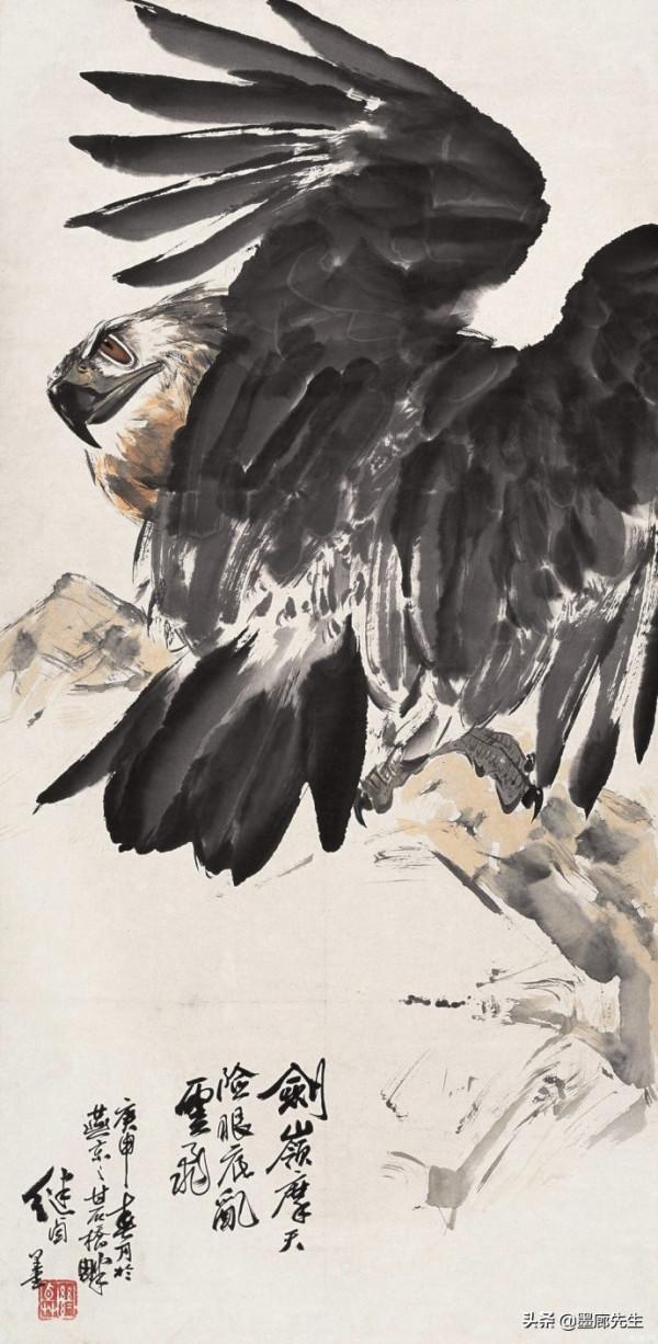 齊白石、潘天壽、李苦禪、劉繼卣畫鷹對比,你覺得誰的好 齊白石、潘天壽、李苦禪、劉繼卣畫鷹對比,你覺得誰的好
