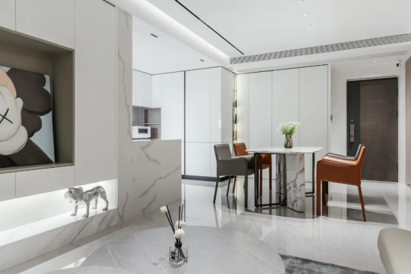 98㎡簡約美宅，感知觸手可及的幸福