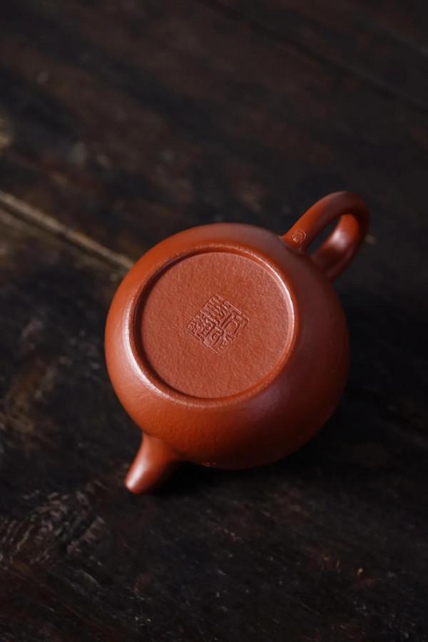 匏尊 文心老師全手工製作原礦粗砂大紅袍