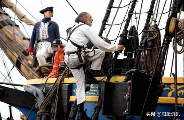 世界上最大的木質帆船正在使用生物燃料沿歷史路線航行