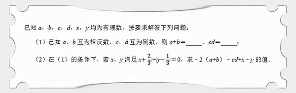 七年級有理數章節重難點,有理數有關概念的綜合求值,定義是關鍵 七年級有理數章節重難點,有理數有關概念的綜合求值,定義是關鍵
