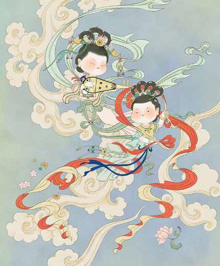 《風起洛陽》丫鬟雲芝，靈動可愛眼神都是戲，網友：仕女圖成精了