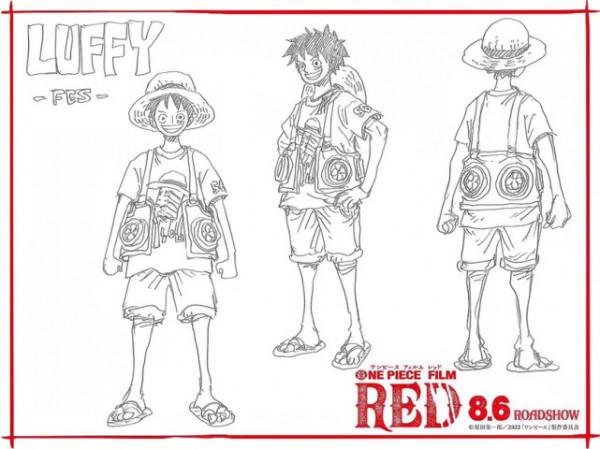 海賊王：最新劇場版《紅》公佈最新訊息，草帽一夥新服飾圖展現