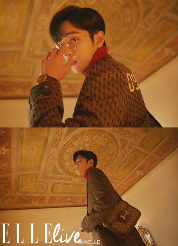 肖戰2020米蘭春夏時裝秀官博圖合集