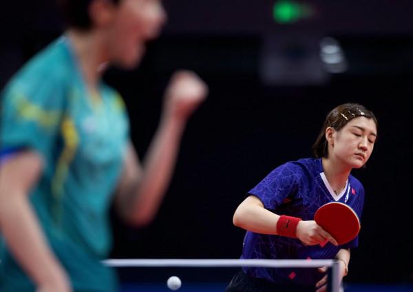 乒乓球——女團第一階段：山東隊勝黑龍江隊