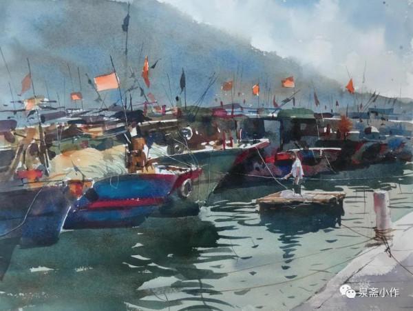 雜寫(九) 陳松水彩風景 雜寫(九) 陳松水彩風景