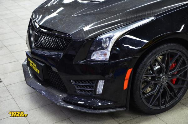 凱迪拉克ATS-L 全面黑化改裝打造黑武士風格