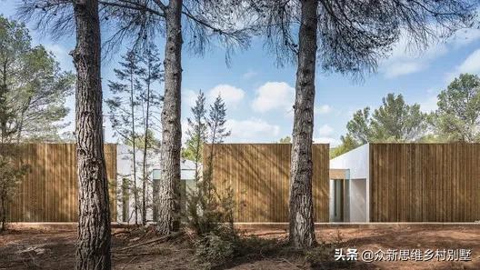房屋中有花園，花園中有房屋-花園與房屋共生的別墅