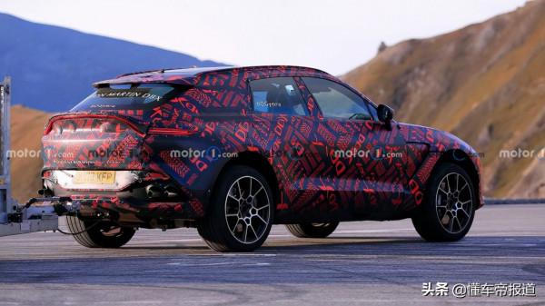 新車｜搭載V8動力，2月1日亮相！阿斯頓·馬丁DBX高效能版預告圖