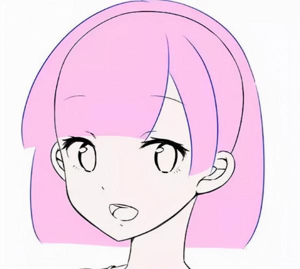 「今日有學課堂」零基礎學插畫，美少女的秀髮怎麼畫？全過程教學