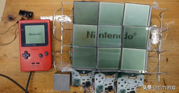 油管達人將GB掌機改裝成十屏版，可流暢執行