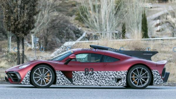 合法上路的F1賽車，賓士AMG ONE幾乎無偽裝測試諜照曝光