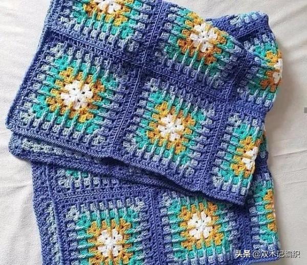 推薦一些彩色手工毯子的作品，希望這些五顏六色給你帶來好心情