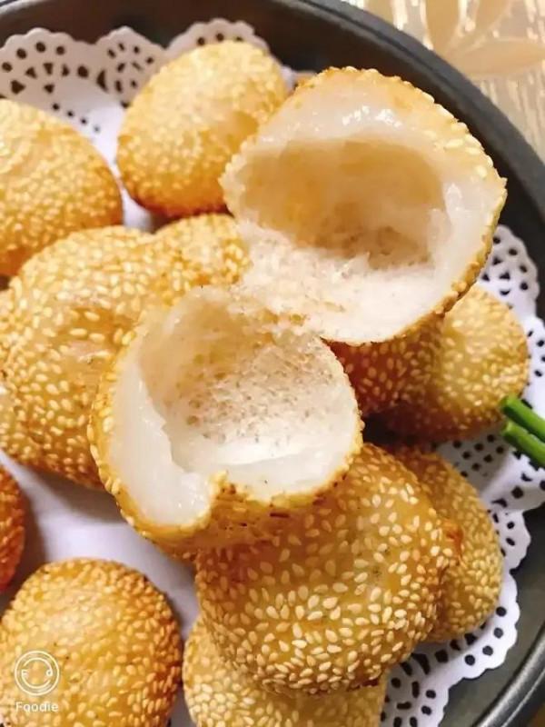 空心麻球的做法