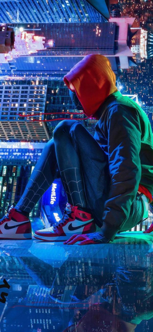 桌布|蜘蛛俠手機桌布,真的有隻豬呀 桌布|蜘蛛俠手機桌布,真的有隻豬呀