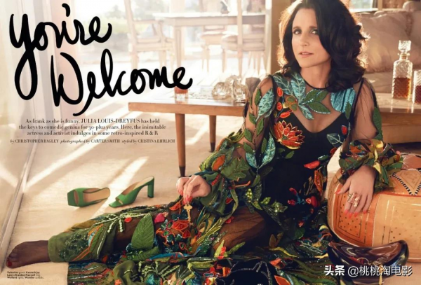 她在優雅老去！《副總統》主演茱莉亞·路易斯-德瑞弗斯雜誌大片