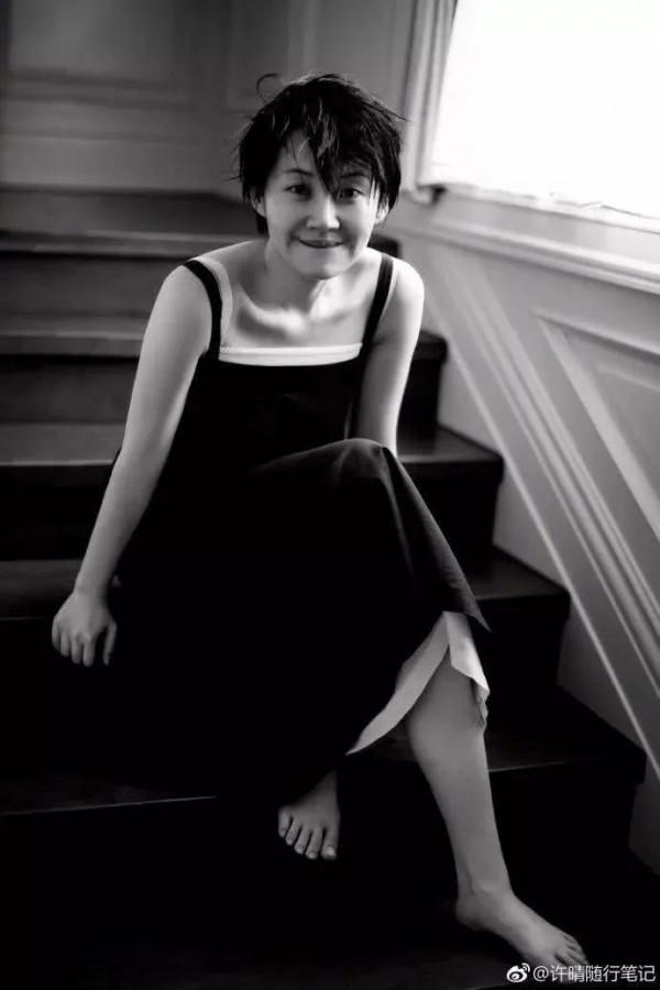 許晴，平時不常見到的照片
