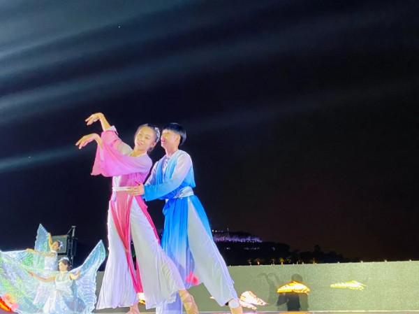 中秋國慶河北正定園博園大型實景演出《醉美古城，“愛”在正定》