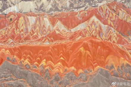 張掖世界地質公園的絢麗奇觀 張掖世界地質公園的絢麗奇觀