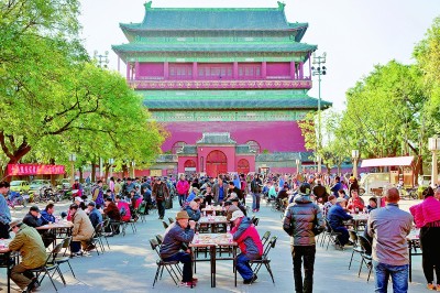 從中軸線看北京城的古與今 從中軸線看北京城的古與今