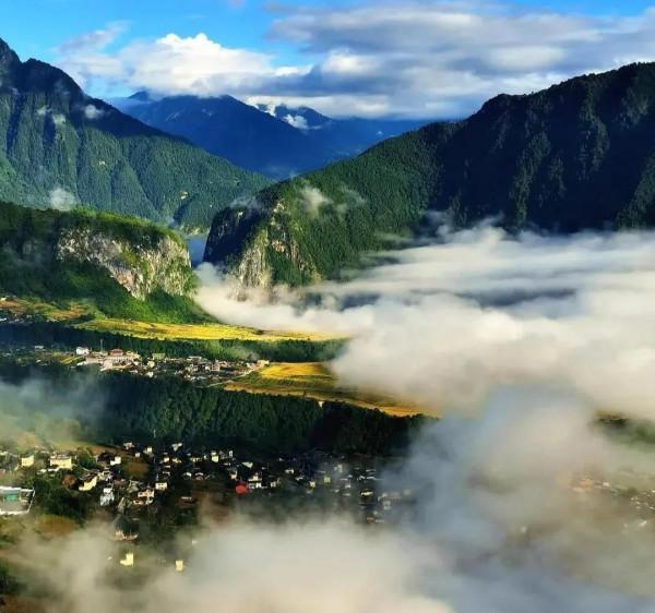雲南冬日多神奇!雲錦霧瀾似畫卷 雲南冬日多神奇!雲錦霧瀾似畫卷