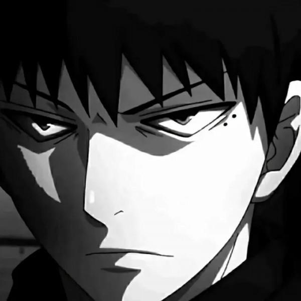 黑色動漫男生頭像/酷boy 黑色動漫男生頭像/酷boy