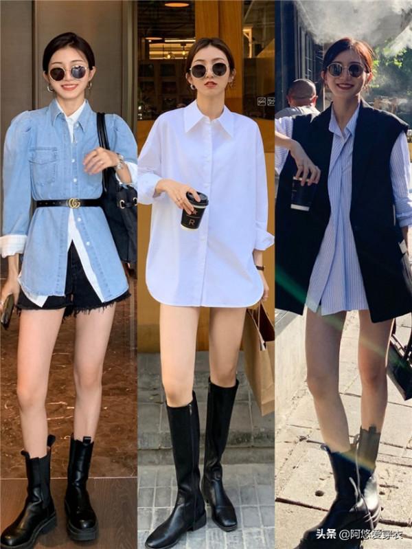 三四十歲女人穿“襯衫+闊腿褲”別總老一套！學會這3招，氣質高階