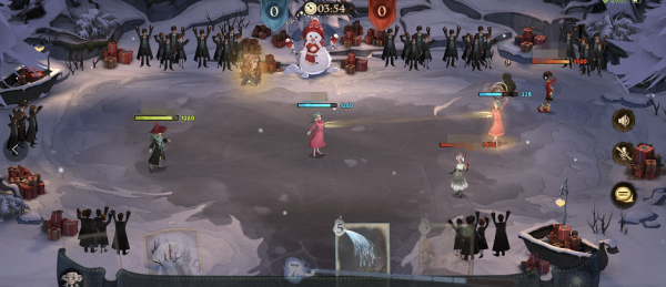 哈利波特手遊：聖誕活動真的來了，四院別乾飯了，出來幹架