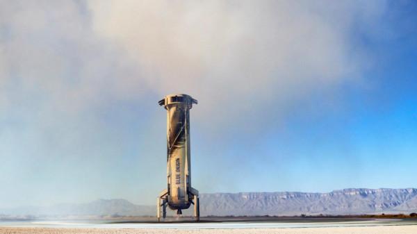 美國藍色起源公司完成第二次載人太空飛行